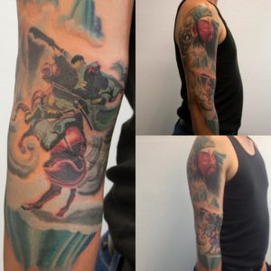 Oliver-wong-tattoo-guan-yu-sleeve-work-in-progress-July-2016