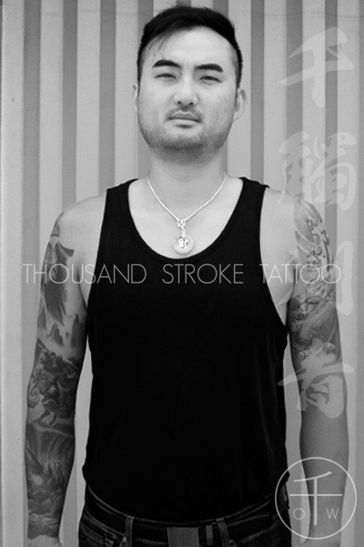 Brushstroke Tattoos in Bangkok - All Day Tattoo