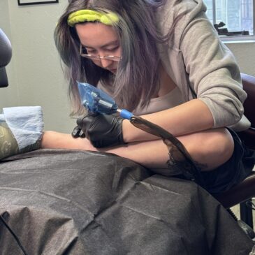 Meet Marina — Our New Tattoo Apprentice, aka @Takami_Ink